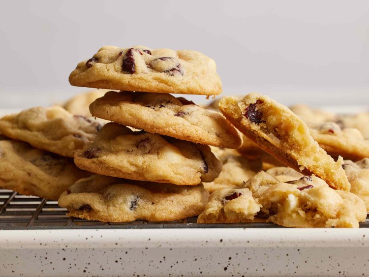 White Chocolate Cranberry Cookies